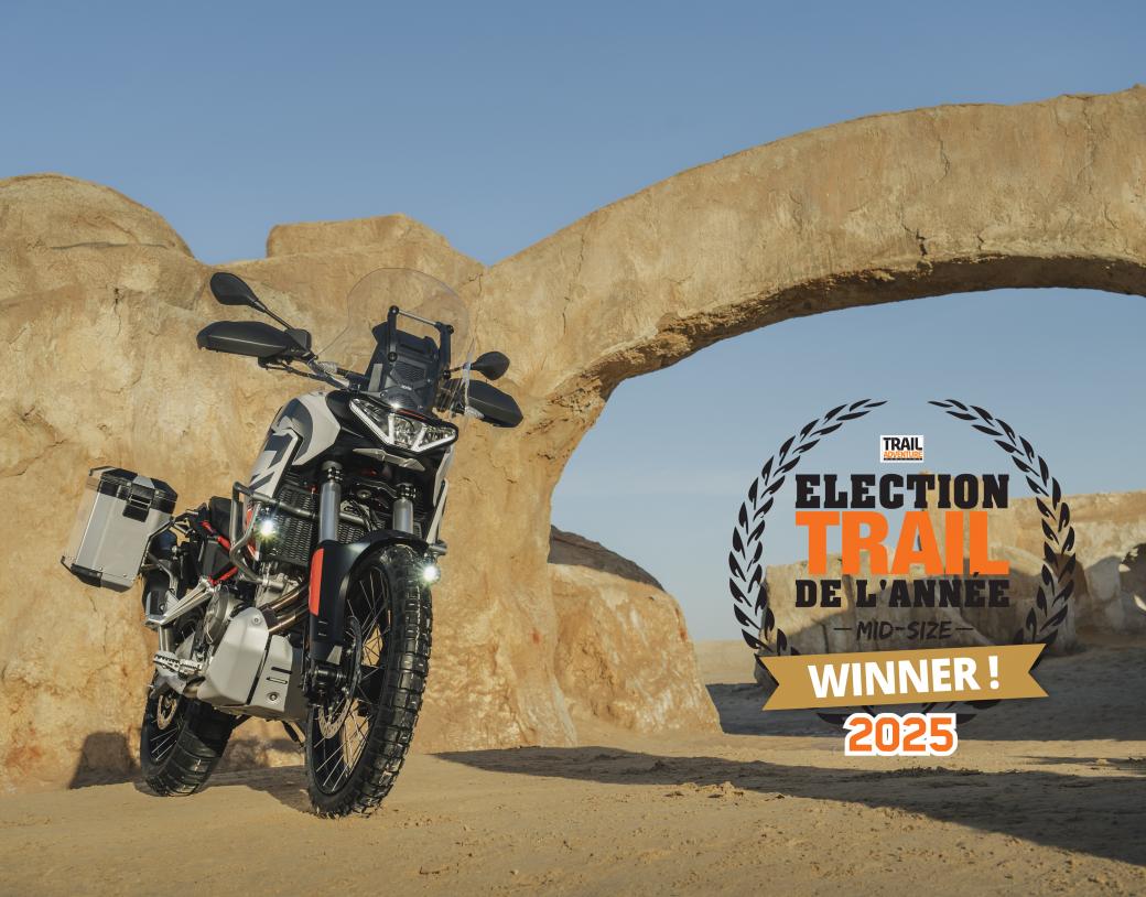 APRILIA TUAREG 660 ELUE TRAIL DE L’ANNEE EN CATEGORIE MIDSIZE